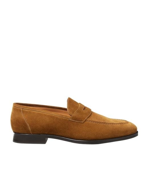 Loro Piana Brown Sergio Walk Loafers for men