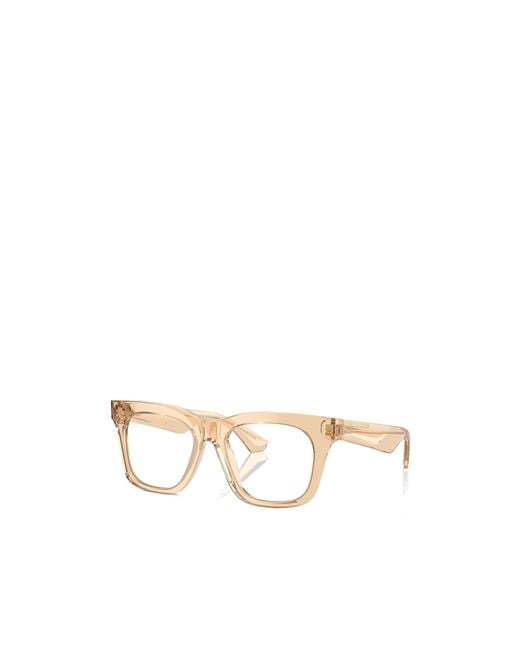 Burberry Metallic Eyewear Square Frame Glasses