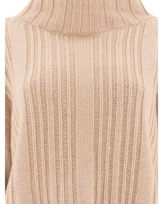 Max Mara Natural Vitalba Turtleneck Jumper
