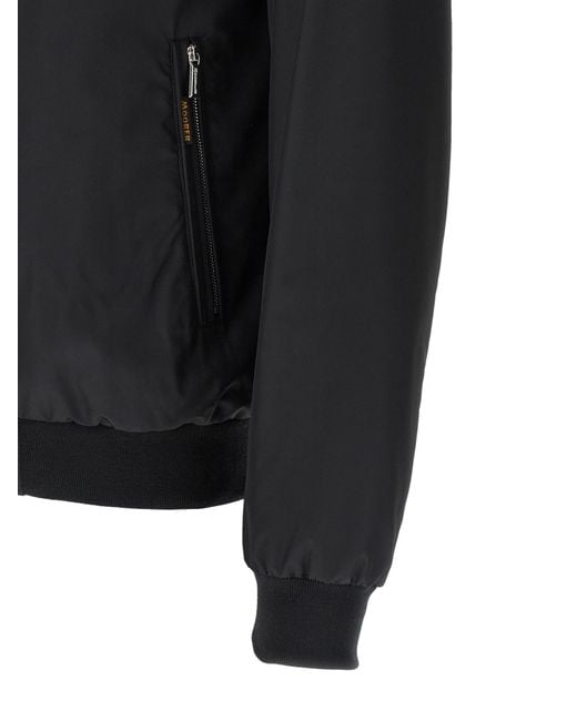 Moorer Blue Manetti-Wk Bomber Jacket for men
