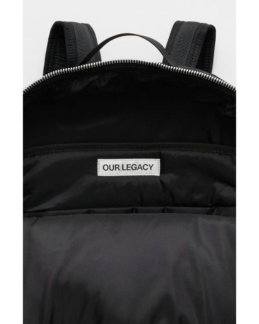 Our Legacy Black Grande Volta Backpack