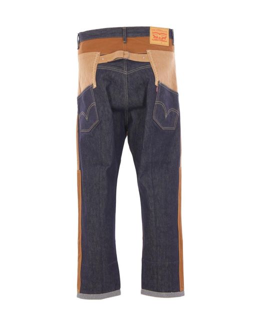 Junya Watanabe Natural Multi-Pocket Patchwork Casual Pants for men