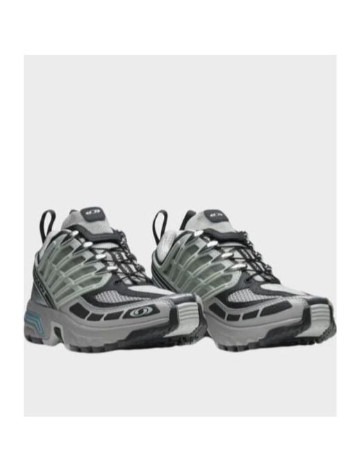 Salomon Lab Gray Salomon Acs Pro Logo Printed Sneakers for men