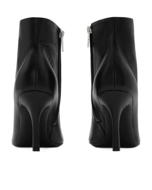 Burberry Baby Side-Zip Ankle Boots in Black | Lyst