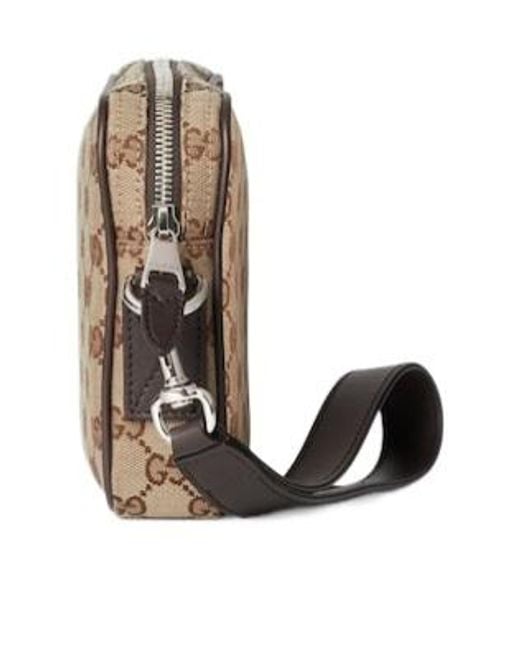 Gucci Natural Gg Small Crossbody Bag for men