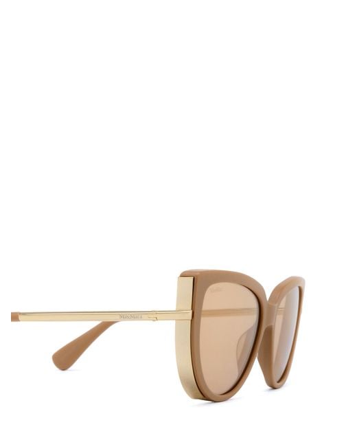 Max Mara Natural Cat-Eye Sunglasses