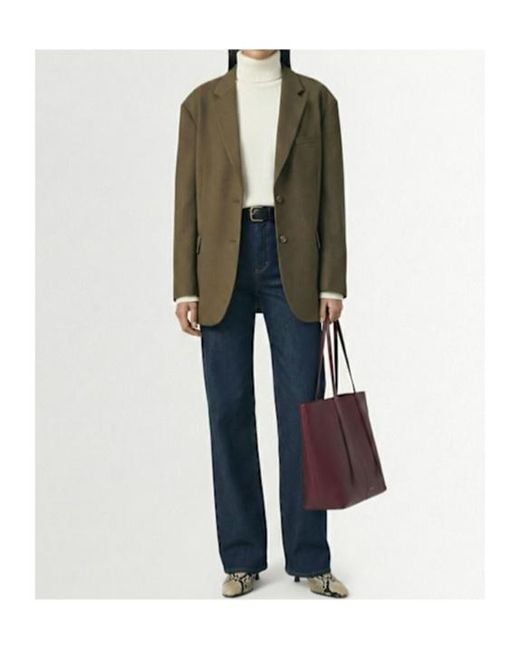 Citizens of Humanity Blue Mid-Rise Flared Jeans