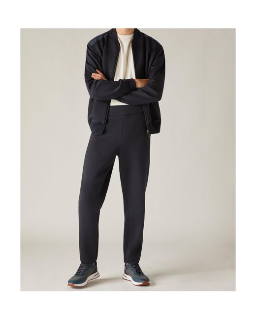 Loro Piana Blue Zippered Casual Jacket for men