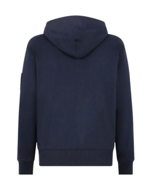 Moose Knuckles Blue Hartsfield Zip-Up Hoodie