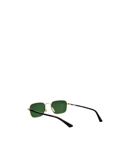 Montblanc Green Rectangle-Frame Sunglasses for men