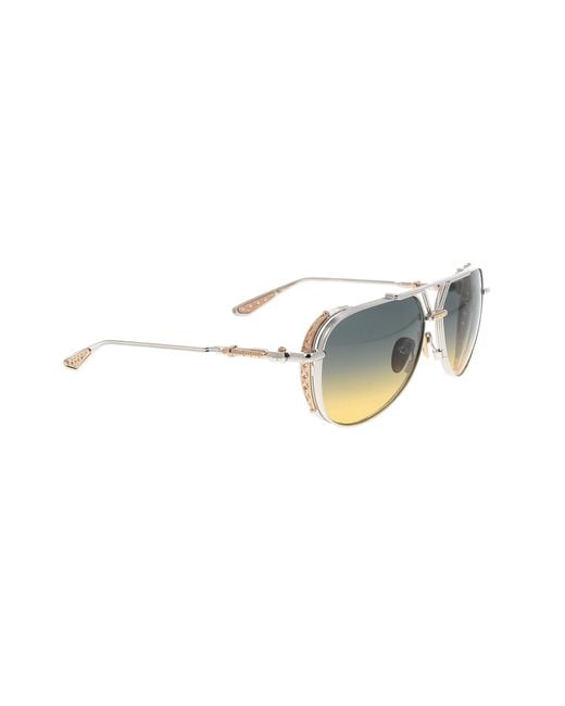 Chrome Hearts Black Full Frame Sunglasses for men