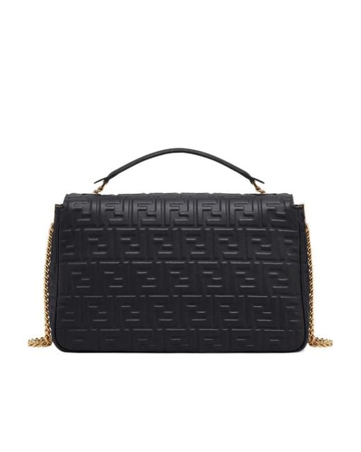 Fendi Black Nappa Leather Bag