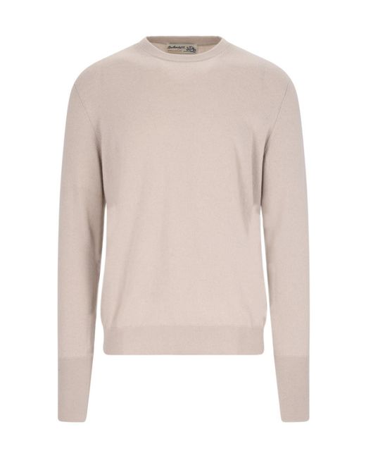 Ballantyne Natural Long-Sleeved Sweater for men