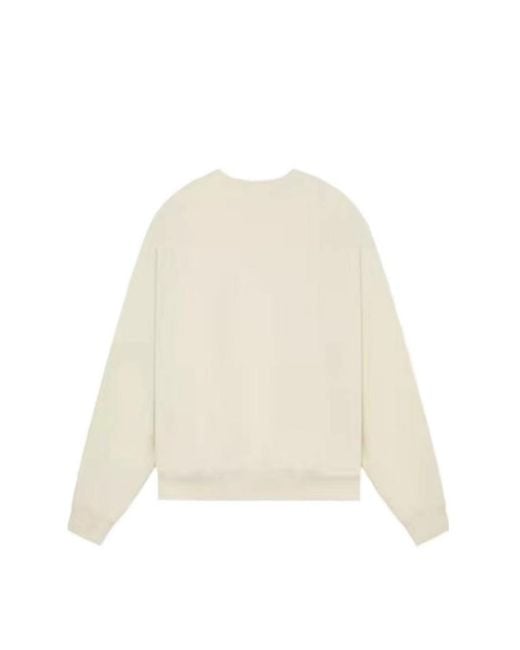 we11done White Logo Printed Sweater for men