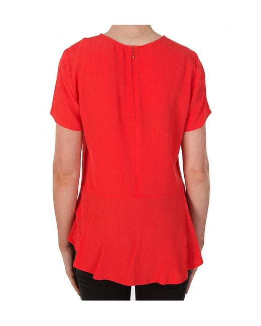 Michael Kors Red Crewneck T-Shirt