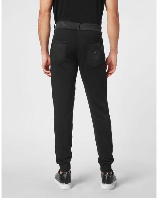 Philipp Plein Black Multi-Pocket Jeans for men
