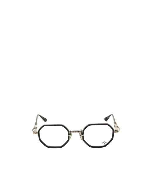 Chrome Hearts White Full Frame Plain Mirror for men