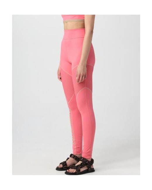 Fendi Pink Logo Leggings