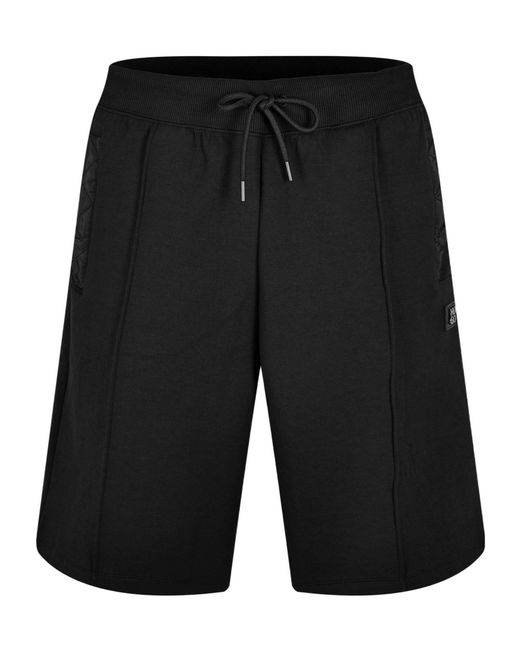 Boss Black Solid Color Shorts for men