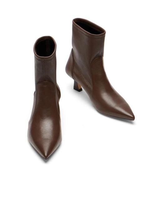 Stuart Weitzman Brown Vinnie Bootie 50