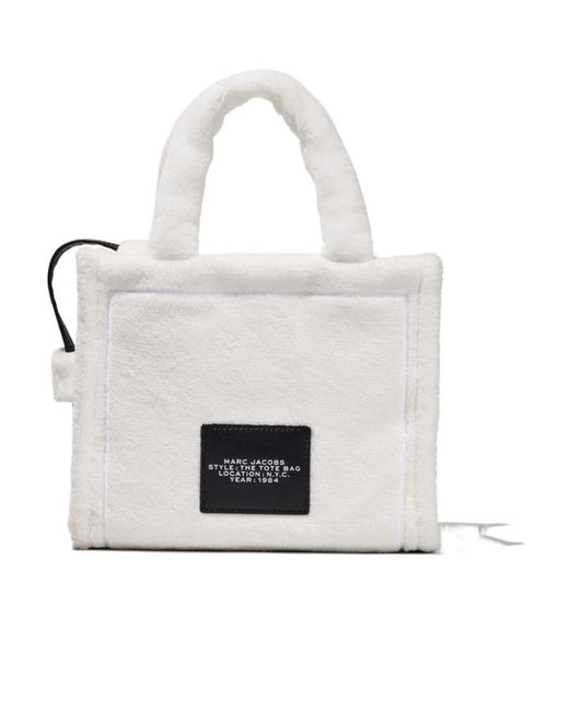 Marc Jacobs The Terry Mini Top Handle Bag in White | Lyst