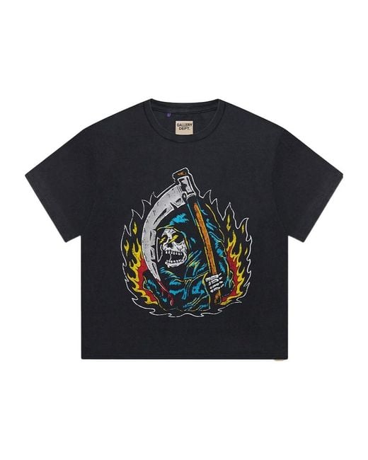 GALLERY DEPT. Black T-Shirts & Vests for men