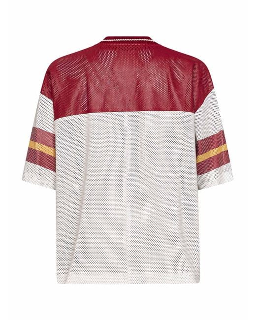 Amiri Red Short-Sleeved T-Shirt for men