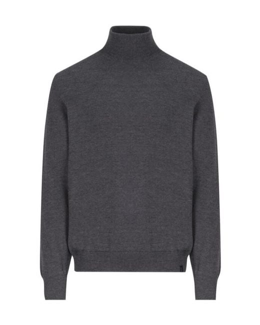 Fay Gray Mock Neck Sweater for men