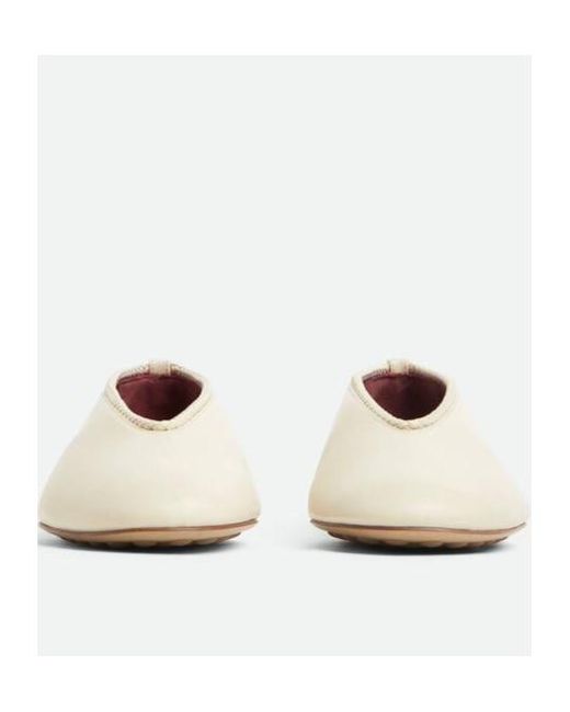 Bottega Veneta Natural Rosa Ballerina Shoes