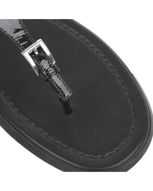 Prada Brown Logo Sandals