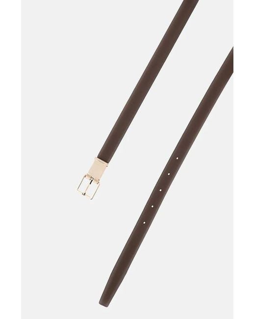 Max Mara White Mxagrazia Buckle Belt
