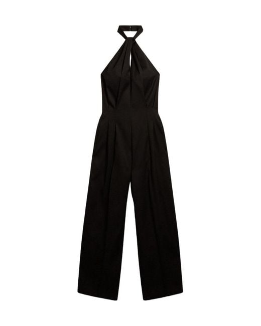 Golden Goose Deluxe Brand Black Cut-Out Detailed Jumpsuit
