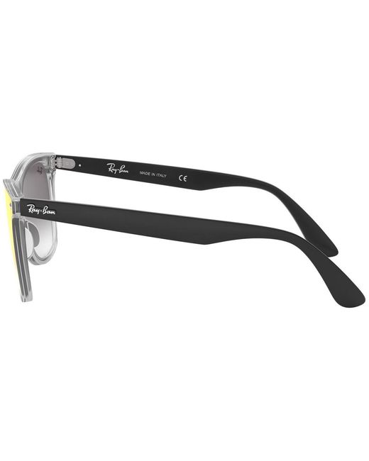 Ray-Ban Purple Logo Sunglasses for men