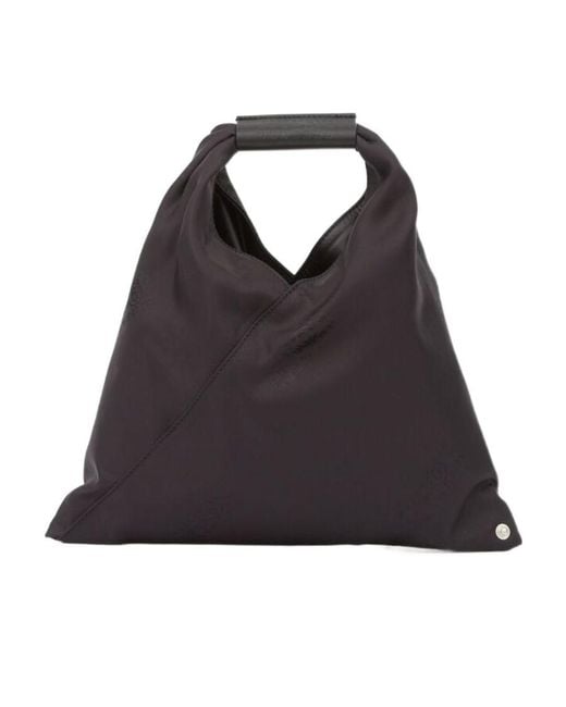 MM6 by Maison Margiela Black Top Handle Handbag