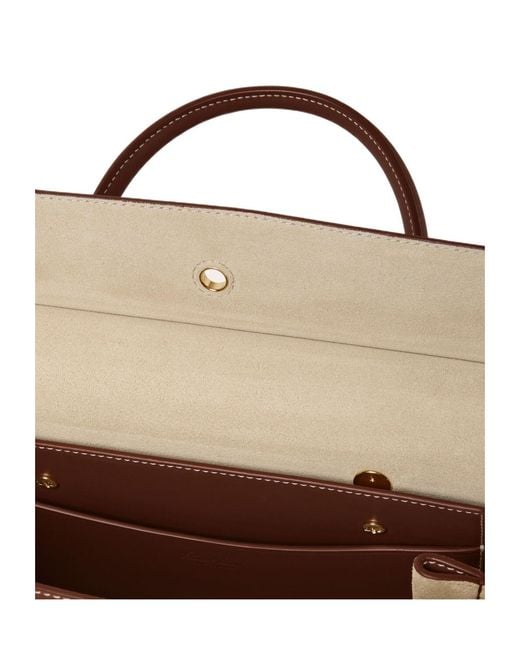 Loro Piana Brown Loom Bag L25