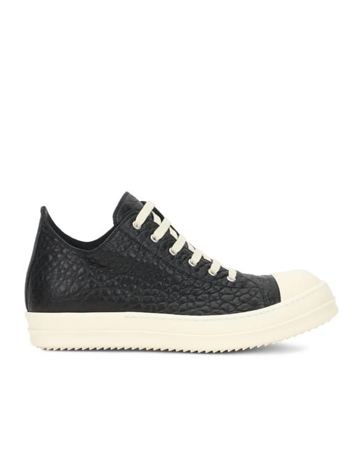 Rick Owens Black Tower Low Sneakers for men