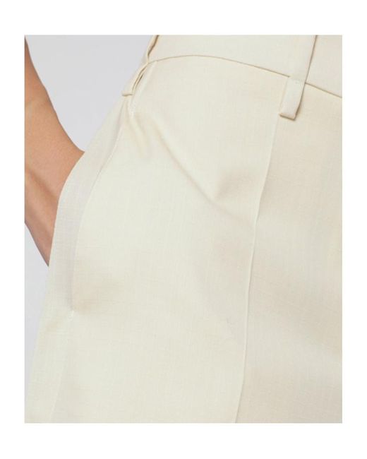 Jil Sander White Midi Skirt