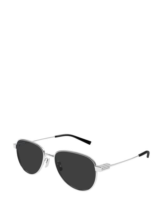 Saint Laurent Black Eyewear Oval Frame Sunglasses for men