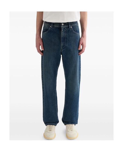 Jil Sander Blue Belt Loop Jeans for men
