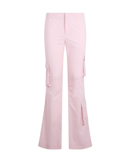 Philosophy Di Lorenzo Serafini Pink Flared Cargo Pants