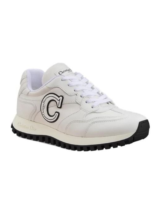 Dior White Christian C'Est Low-Top Sneakers