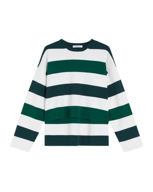 Max Mara Green Jesone Sweater