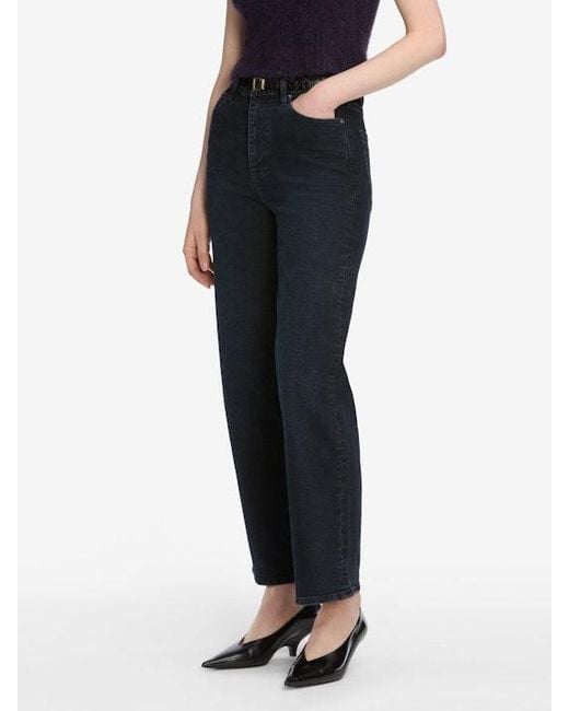 FRAME Blue Buttoned Jeans
