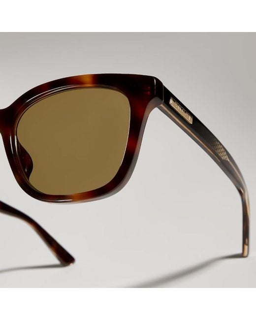Gucci White Specialized-Fit Rectangular Sunglasses for men