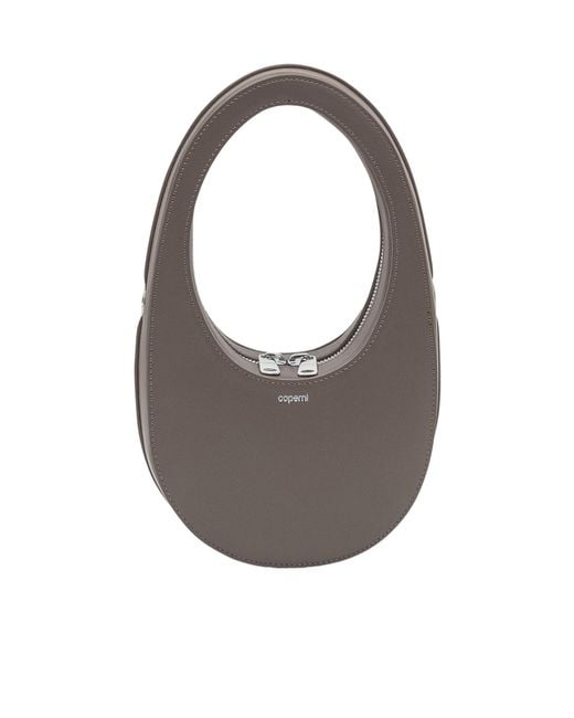 Coperni Gray Swipe Zipped Mini Shoulder Bag