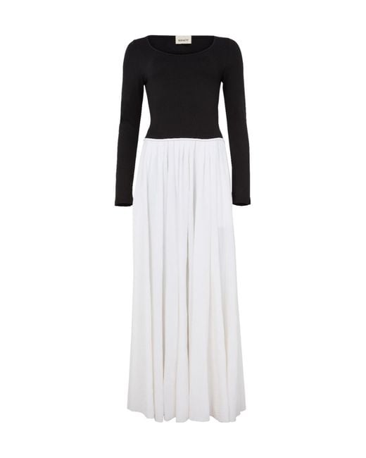 Khaite White Carlotta Dress