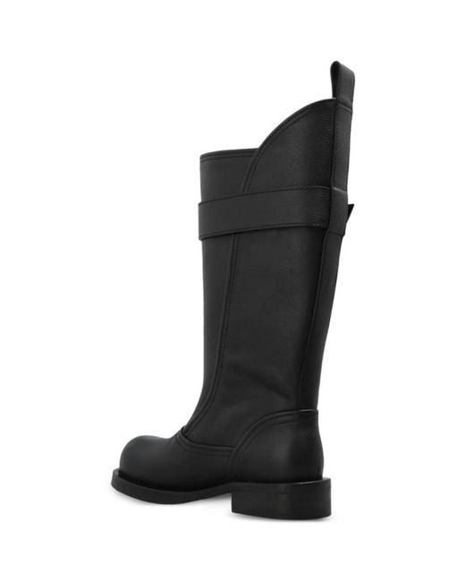 IRO Black Round-Toe Short Boots