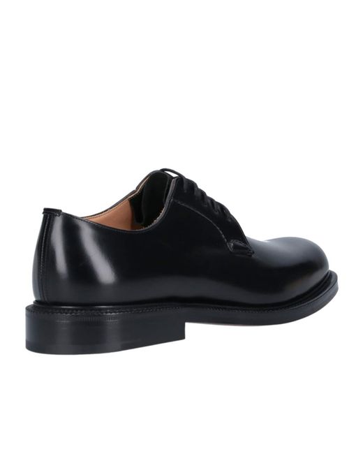 Church's Black Laced Derby Shoes for men
