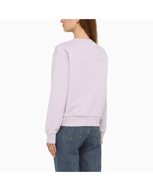 A.P.C. Purple Long-Sleeved Sweater