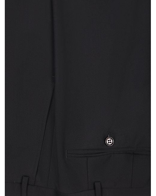 Canali Black Two-Button Tailored Suit for men